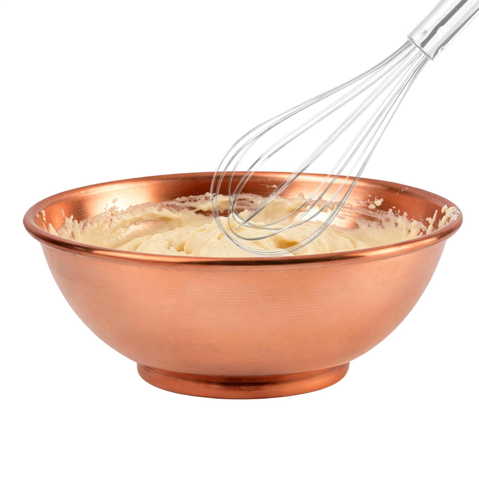 Meal Prep Bowl - Kupferschüssel, große Aufbewahrungsbehälter, Kupfer-Mischschalen für Salat,