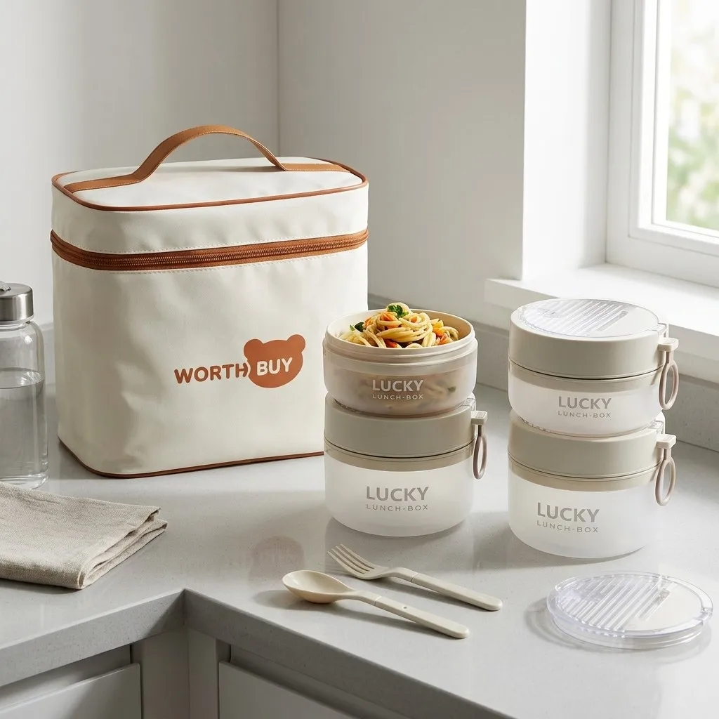 Stapelbare Plastik-Bento-Box-S – Meal Prep Or Prep Meal Bewertung und Preis