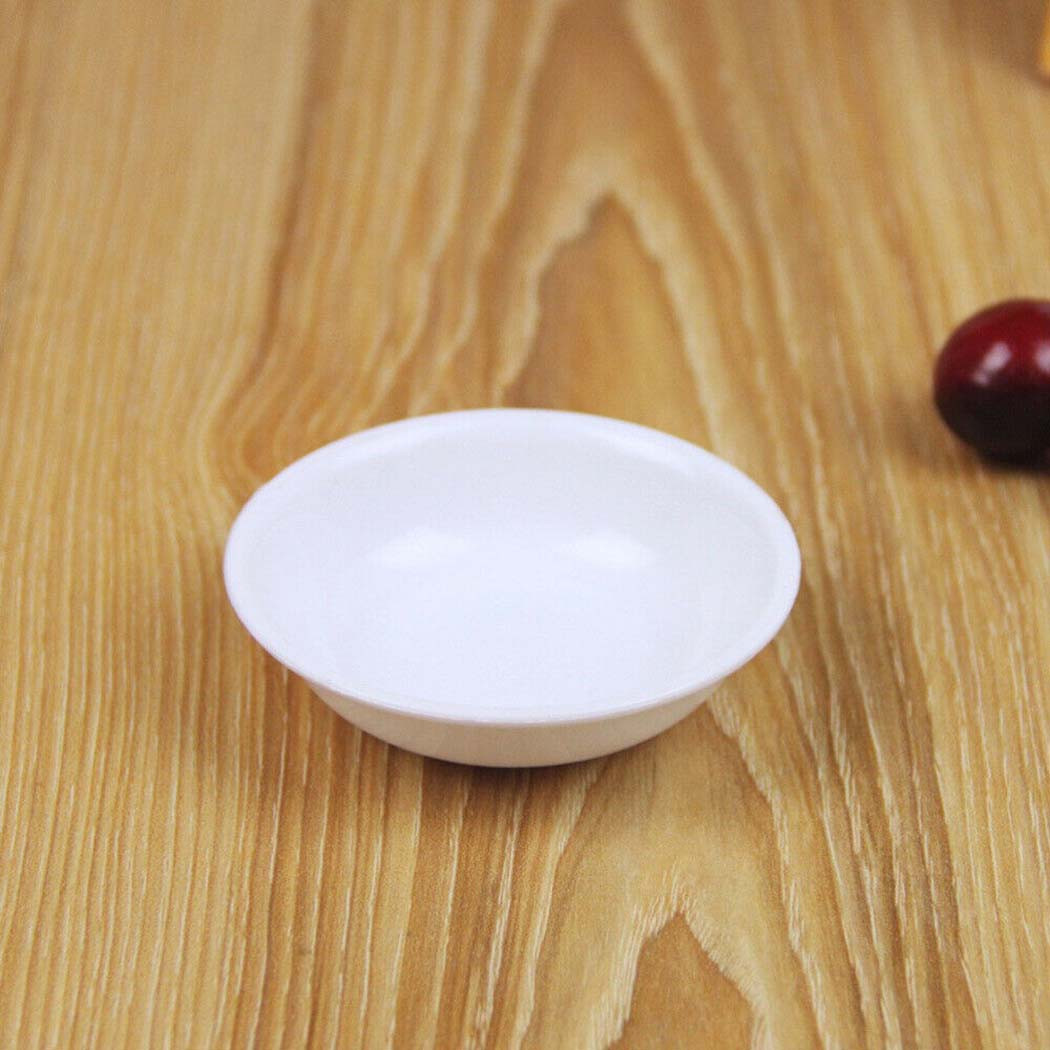5 Stück weiße Kunststoff-Sauce – Sauce Dipping Cup Bewertung und Preis