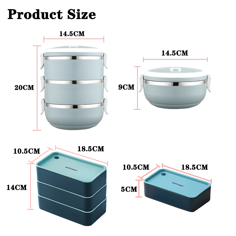 Tragbare Edelstahl Thermo-Lunc – Meal Prep Bowl Bewertung und Preis