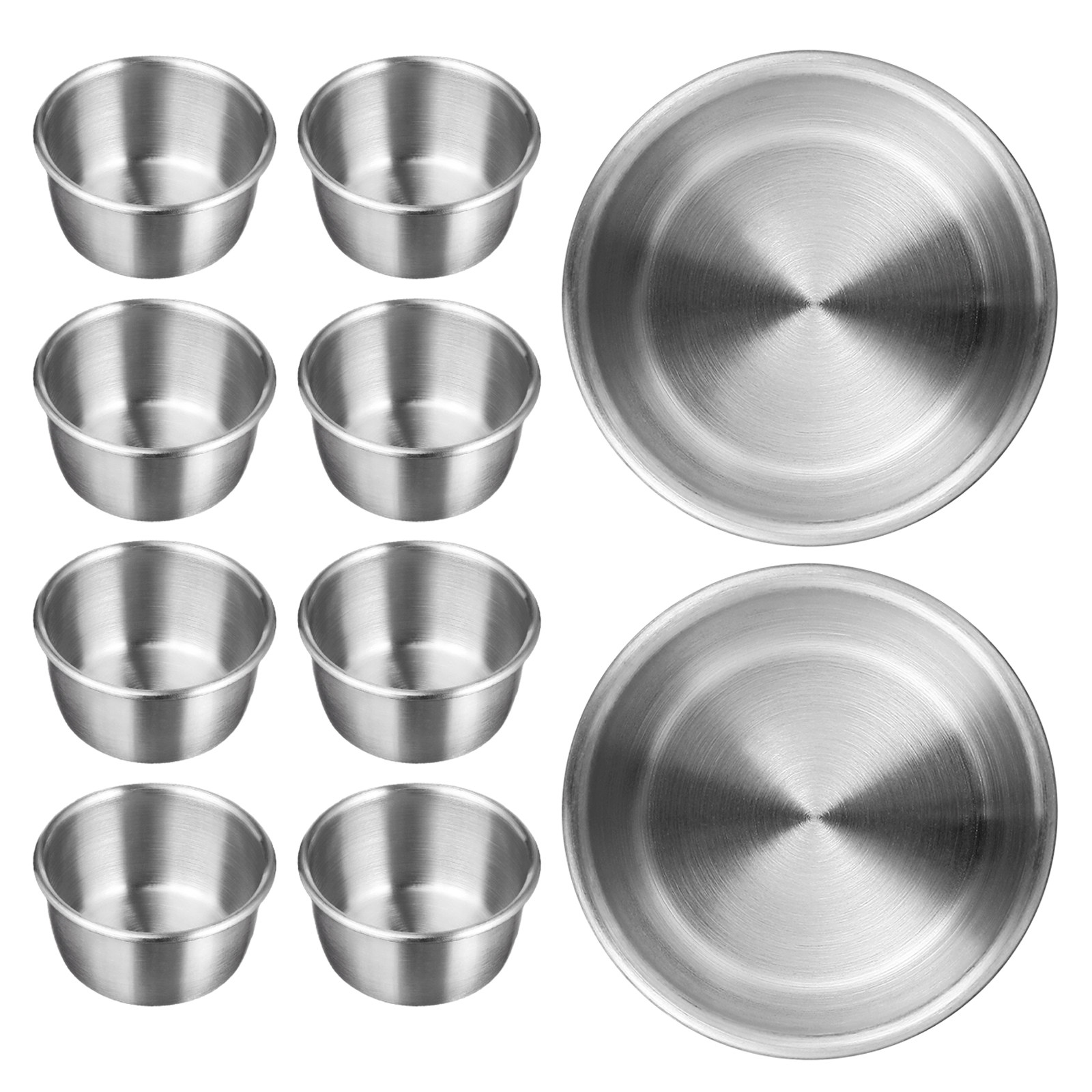 10 Stück Edelstahl-Saucenschal – Sauce Dipping Cup Bewertung und Preis